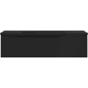 Mexen Orio Badezimmerschrank 90 cm mit Waschbecken Otis, 1 Schublade, schwarz matt - 91A10-09023-1-BF71-W18M71