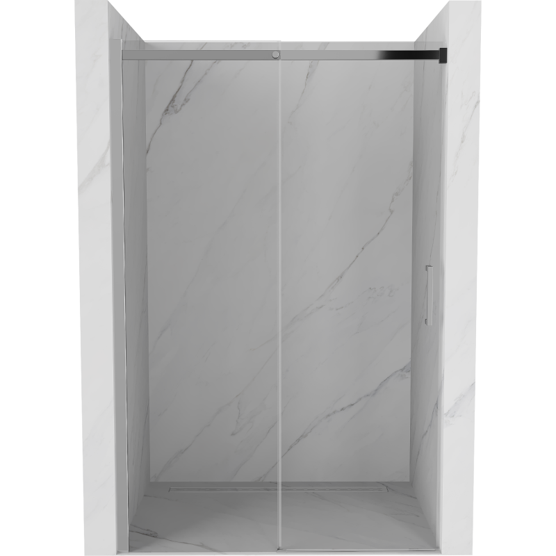 Mexen Omega Schiebetür für Dusche 110 cm, transparent, Chrom - 825-110-000-01-00