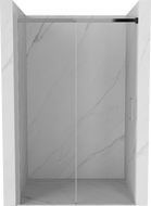 Mexen Omega Schiebetür Duschabtrennung 130 cm, transparent, Chrom - 825-130-000-01-00
