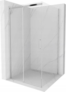 Mexen Omega Duschkabine Schiebetür 100 x 100 cm, transparent, Chrom - 825-100-100-01-00