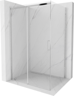 Mexen Omega Schiebedusche 110 x 100 cm, transparent, chrom - 825-110-100-01-00