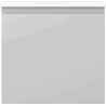 Mexen Orio 50 cm Badezimmerschrank mit Waschbecken Vela, 1 Schublade, grau matt/weiß matt - 91A10-05047-1-BF62-W23M01