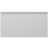 Mexen Orio Badezimmerschrank 90 cm mit Waschtisch Vela, 1 Schublade, grau matt/weiß matt - 91A10-09047-1-BF62-W23M01