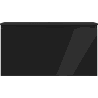 Mexen Orio 90 cm Badezimmerunterschrank mit Waschbecken Vela, 1 Schublade, Schwarz Matt - 91A10-09047-1-BF71-W23M71