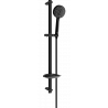 Mexen DB75 Schiebe-Dusch-Set, Schwarz - 785754584-70