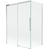 Mexen Rox, zweiteilige Duschwand 120 + 70 x 150 cm, transparent, Chrom - 8C9-120-070-01-00