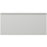 Mexen Orio Badezimmerschrank 100 cm mit Waschbecken Vela, 1 Schublade, graues Matt/weißes Matt - 91A10-10047-1-BF62-W23M01
