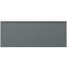 Mexen Orio Badezimmerschrank 120 cm mit Waschbecken Vela, 1 Schublade, Graphit Matt/Weiß Matt - 91A10-12047-1-BF66-W23M01