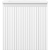 Mexen Rivel Badezimmerschrank 45 cm mit Waschbecken Otis, 1 Schublade, gerillt, weiß matt - 91A20-04547-1-BF01-W18M01