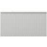 Mexen Rivel Badezimmerschrank 90 cm mit Waschbecken Otis, 1 Schublade, geriffelt, grau matt/weiß matt
