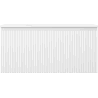 Mexen Rivel 100 cm Badezimmerschrank mit Waschbecken Otis, 1 Schublade, geriffelt, weiß matt - 91A20-10047-1-BF01-W18M01