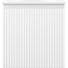 Mexen Rivel Badezimmerschrank 45 cm mit Waschbecken Vela, 1 Schublade, gerillt, weiß matt - 91A20-04547-1-BF01-W23M01