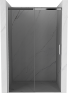 Mexen Omega Schiebetüren für Dusche 100 cm, Graphit, Chrom - 825-100-000-01-40