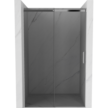Mexen Omega Schiebetür für Dusche 110 cm, Graphit, Chrom - 825-110-000-01-40