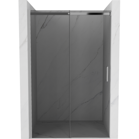 Mexen Omega Schiebetür für die Dusche 140 cm, Graphit, Chrom - 825-140-000-01-40