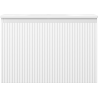 Mexen Rivel 70 cm Badezimmerunterschrank mit Waschbecken Vela, 1 Schublade, gerillt, weiß matt - 91A20-07047-1-BF01-W23M01