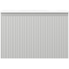 Mexen Rivel Badschrank 70 cm mit Waschbecken Vela, 1 Schublade, geriffelt, grau matt/weiß matt - 91A20-07047-1-BF62-W23M01
