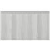 Mexen Rivel Badezimmerschrank 80 cm mit Waschbecken Vela, 1 Schublade, gerillt, grau matt/weiß matt - 91A20-08047-1-BF62-W23M01