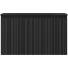 Mexen Rivel Badezimmerschrank 80 cm mit Waschbecken Vela, 1 Schublade, gefräst, schwarz matt - 91A20-08047-1-BF71-W23M71