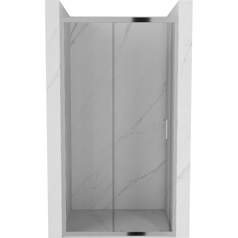 Mexen Apia Schiebeduschtüren 145 cm, transparent, Chrom - 845-145-000-01-00