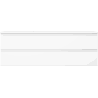 Mexen Orio Badezimmer-Schrank 140 cm mit Waschbecken Otis, 2 Schubladen, weiß matt - 91A10-14047-2-BFF01-W18M01