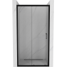 Mexen Apia Schiebetüren für die Dusche 140 cm, transparent, schwarz - 845-140-000-70-00