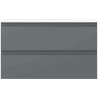 Mexen Orio Badezimmerschrank 80 cm mit Waschbecken Vela, 2 Schubladen, Graphit matt/weiß matt - 91A10-08047-2-BFF66-W23M01