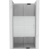 Mexen Apia 105 cm Schiebetür Dusche, Streifen, Chrom - 845-105-000-01-20