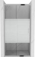 Mexen Apia Schiebetüren für die Dusche 110 cm, Streifen, Chrom - 845-110-000-01-20