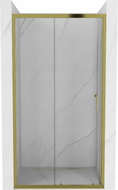 Mexen Apia Schiebetür für Dusche 90 cm, transparent, gold - 845-090-000-50-00