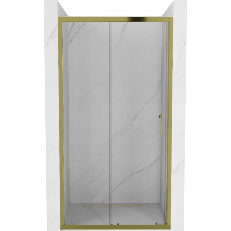 Mexen Apia Schiebetür für Dusche 95 cm, transparent, gold - 845-095-000-50-00