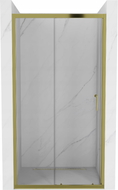 Mexen Apia Duschschiebetür 145 cm, transparent, gold - 845-145-000-50-00