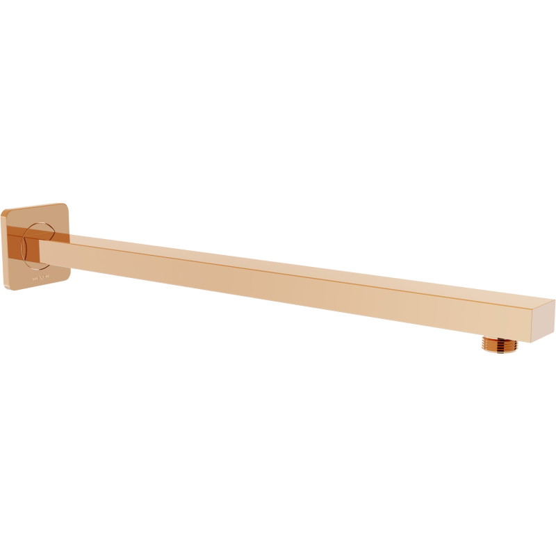 Mexen Cube Duscharm zur Wandmontage 40 cm Roségold - 79112-60
