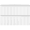 Mexen Rivel Badezimmerschrank 70 cm mit Waschbecken Vela, 2 Schubladen, geriffelt, weiß matt - 91A20-07047-2-BFF01-W23M01