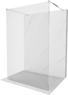 Mexen Kioto freistehende Duschwand 150 x 200 cm, transparent 8 mm, Chrom - 800-150-002-01-00