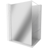 Mexen Kioto Walk-in-Duschwand 80 x 200 cm, Spiegel 8 mm, weiß - 800-080-101-20-50
