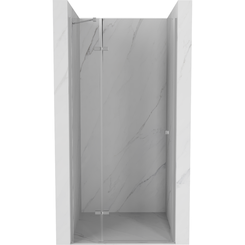 Mexen Roma Duschtür schwenkbar 120 cm, transparent, Chrom - 854-120-000-01-00