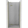 Mexen Roma Duschpendeltür 90 cm, transparent, gold - 854-090-000-50-00