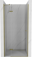 Mexen Roma Duschdrehtür 120 cm, transparent, gold - 854-120-000-50-00