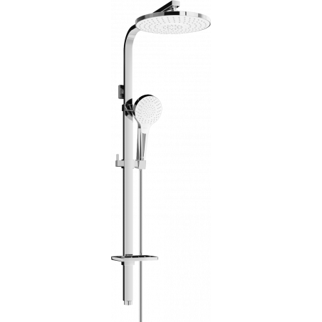 Mexen Q05 Duschsäule, Chrom/Weiß - 798050595-00