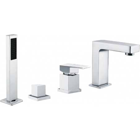 Mexen Cube Badewannenarmatur, Chrom - 72932-00