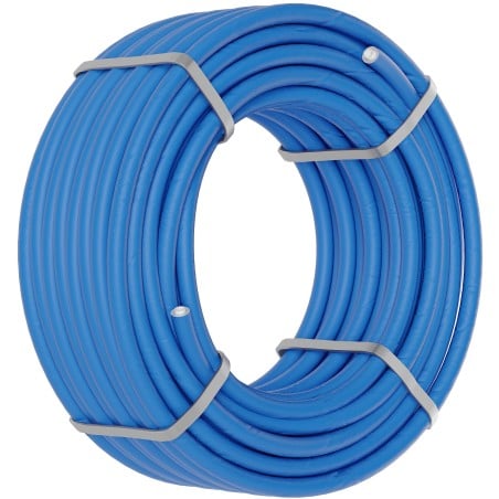 Mexen AL-O Rohr PE-Xb/AL/PE-Xb 16 x 2 mm in blauer Isolierung, 100 m - W97105-121600-100