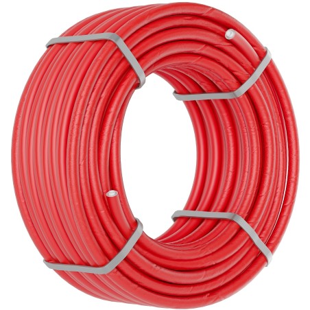 Mexen AL-O Rohr PE-Xb/AL/PE-Xb 16 x 2 mm in roter Isolierung, 100 m - W97105-121601-100