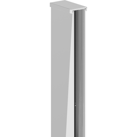 Mexen Wandabschlussleiste für Duschwand 8 mm, Chrom - 800-00-01