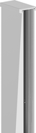 Mexen Wandabschlussleiste für Duschwand 8 mm, Chrom - 800-00-01