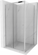 Mexen Apia Duschkabine schiebbar 90 x 90 cm, transparent, chrom - 840-090-090-01-00