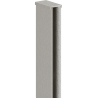 Mexen Wandanschlussleiste für Duschwand 8 mm, gebürsteter Nickel - 800-00-97