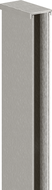 Mexen Wandanschlussleiste für Duschwand 8 mm, gebürsteter Nickel - 800-00-97