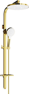 Mexen Q05 Duschsäule, Gold/Weiß - 798050595-50