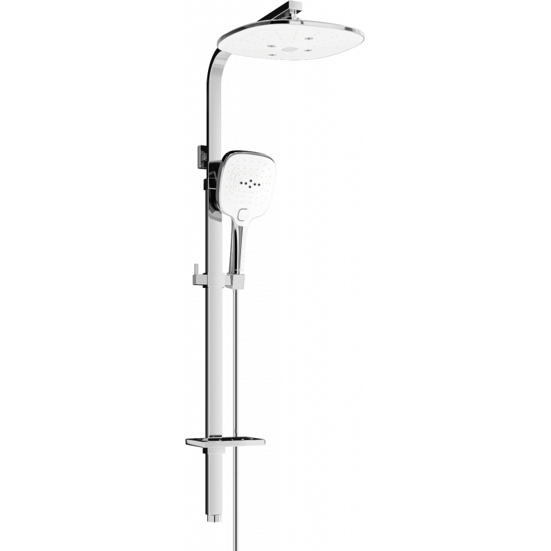 Mexen Q17 Duschsäule, Chrom/Weiß - 798171795-02